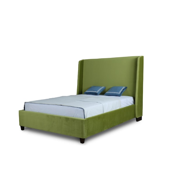 Manhattan Comfort Parlay Full-Size Bed in Pine Green BD006-FL-PG - main
